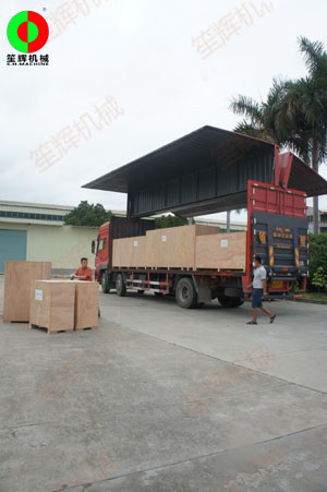 羅馬尼亞客戶薯?xiàng)l生產(chǎn)線按期裝車(chē)交付！